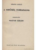 Németh László - A minőség forradalma III-IV. kötet
