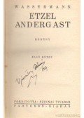 Wassermann - Etzel Andergast I-II. kötet