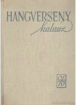 Tóth Dénes - Hangversenykalauz, Budapest 1956 antikvár könyv
