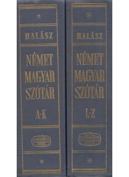 Halász Előd - Német-magyar szótár I-II. Halász Előd - Német-magyar szótár I-II., Budapest 1988 antikvár könyv