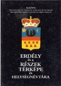 Herner János - Erdély és a részek térképe és helységnévtára