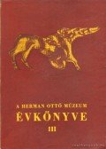 Komáromy József - A Hermann Ottó Múzeum évkönyve III.
