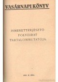 Szilágyi Sándor - Vasárnapi könyv 1938, 1939, 1940, (töredék)