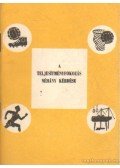 Nádori László - A teljesítményfokozás néhány kérdése