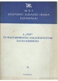 Háy László - A NEP és magyarországi alkalmazásának egyes kérdései