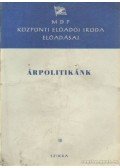 Nagy Tamás,Szita János - Árpolitikánk