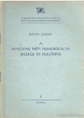 Révai József - A magyar népi demokrácia jellege és fejlődése