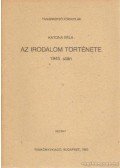 Katona Béla - Az irodalom története 1945 után