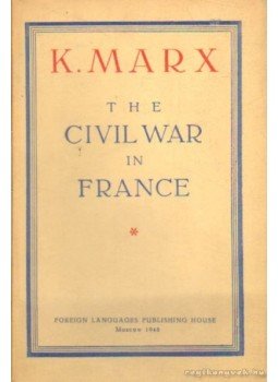 Karl Marx - The civil war in France Karl Marx - The civil war in France, Moscow 1948 antikvár könyv