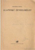 Póczonyi Mária - Alapfokú zeneelmélet