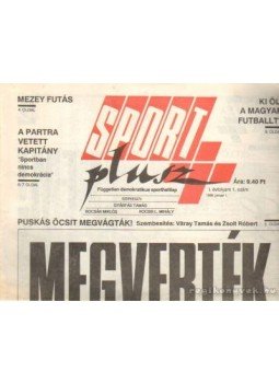 Gyárfás Tamás (szerk.) - Sport plusz 1989. teljes évfolyam Gyárfás Tamás (szerk.) - Sport plusz 1989. teljes évfolyam, Budapest 1989 antikvár könyv