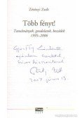 Zétényi Zsolt - Több fényt! - Tanulmányok, gondolatok, beszédek 1995-2006