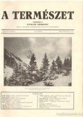 Nadler Herbert - A természet 1930. XXVI. évf. (teljes)