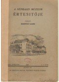 Bartucz Lajos - A Néprajzi Múzeum értesítője 1937. 1-2. szám