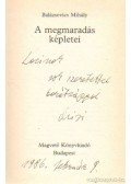 Balázsovics Mihály - A megmaradás képleti (dedikált)