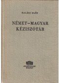 Halász Előd - Német-magyar kéziszótár