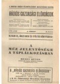 Mezey Dénes - A méz jelentősége a táplálkozásban