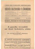 Kukuljevic József Dr. - A gazda teendői az őszi bekötés előtt