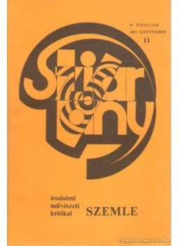 Horváth Elemér, Mózsi Ferenc - Szivárvány 1983./ 11. szám Horváth Elemér, Mózsi Ferenc - Szivárvány 1983./ 11. szám, Budapest 1983 antikvár könyv