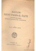 Pálffy Erzsébet Grófné - Szent Paszkál Élete