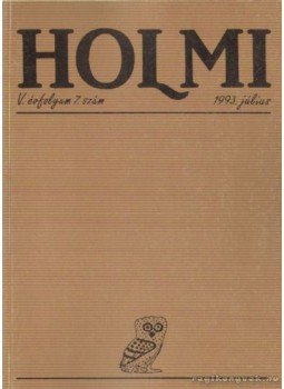 Réz Pál - Holmi 1993. július 7. szám Réz Pál - Holmi 1993. július 7. szám, Budapest 1993 antikvár könyv