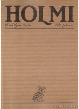 Réz Pál - Holmi 1995. február 2. szám Réz Pál - Holmi 1995. február 2. szám, Budapest 1995 antikvár könyv