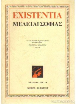 Csejtei Dezső - Existentia 1992/1-4. Csejtei Dezső - Existentia 1992/1-4., 1992 antikvár könyv