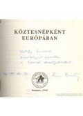 Rózsa András - Köztes népként Európában (dedikált)