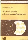 Szukicsné Serfőző Klára - Az egyszülős családok az állandó és a lakónépesség alapján
