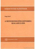Nagy József - A rendszerezési képesség kialakulása