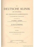 Leyden, Dr. Ernst v.,Klemperer, Dr. Felix - Die Deutsche Klinik VII. Band