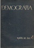 Több szerkesztő - Demográfia 1966. 9. évf. 4. szám