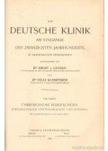Leyden, Dr. Ernst v.,Klemperer, Dr. Felix - Die Deutsche Klinik VIII. Band