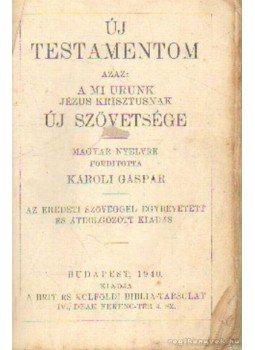 - Új Testamentom - Új Testamentom, 1940 antikvár könyv