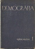 Szabady Egon dr. - Demográfia 1964. VII. évf. 1