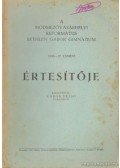 Varga Dezső - A Hódmezővásárhelyi Református Bethlen Gábor Gimnázium 1936-37. tanévi értesítője