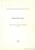 Bán Péter - Dézsmajegyzékek 3.