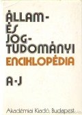 Szabó Imre - Állam-és jogtudományi enciklopédia I. kötet A-J