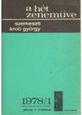 Kroó György - A hét zeneműve 1978/1
