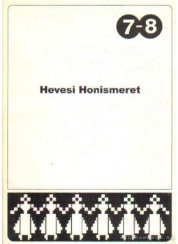 Csiffáry Gergely - Hevesi Honismeret 7-8 Csiffáry Gergely - Hevesi Honismeret 7-8, Eger 2003 antikvár könyv