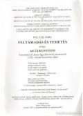 Polyák Imre - Feltámadás és temetés avagy az új Kufstein