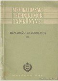 Domokos Lászlóné - Háztartási gyakorlatok III. kötet