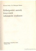 Ferenczi István,Dr. Harangozó Nándor - Költségvetési szervek könyvviteli információs rendszere