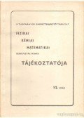 Nagy József - A Tudományos Ismeretterjesztő Társulat fizikai, kémiai, matematikai szakosztályainak tájékoztatója 12. szám