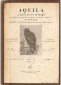 Dr. Vertse Albert - Aquila a madártani intézet (növényvédelmi kutató intézet madártani osztálya) évkönyve 1960-61
