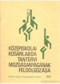 Békési Mihály,Iványi László,Tenkei Antal - Középiskolai kosárlabda tantervi mozgásanyagának feldolgozása
