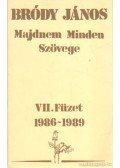 Bródy János - Bródy János majdnem minden szövege VII. füzet 1986-1989