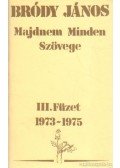 Bródy János - Bródy János majdnem minden szövege III. füzet 1973-1975