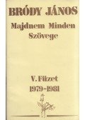 Bródy János - Bródy János majdnem minden szövege V. füzet 1979-1981
