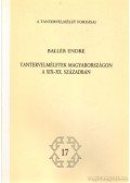Ballér Endre - Tantervelméletek Magyarországon a XIX-XX. században